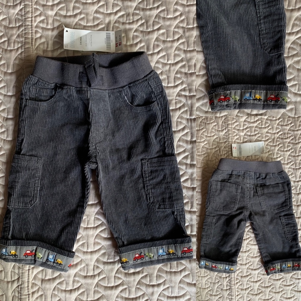 Gymboree • Grey Corduroy Pants • Size 3M - 6M